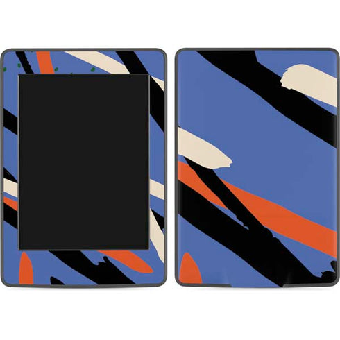 Abstract Lines Amazon Kindle Skin